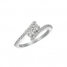 Jewelmi Custom 14k White Gold Diamond Ring