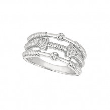 Jewelmi Custom 14k White Gold Diamond Ring