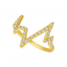 Jewelmi Custom 14k Yellow Gold Diamond Ring