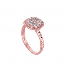 Jewelmi Custom 14k Yellow Gold Diamond Ring