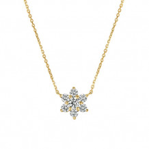 Jewelmi Custom 14k Yellow Gold Diamond Necklace