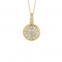 Jewelmi Custom 14k Yellow Gold Diamond Necklace