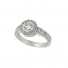 Jewelmi Custom 14k White Gold Diamond Ring