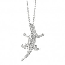 Jewelmi Custom 14k White Gold Diamond Necklace
