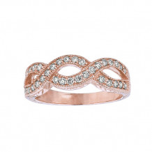 Jewelmi Custom 14k Rose Gold Diamond Ring