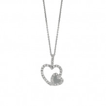 Jewelmi Custom 14k White Gold Diamond Necklace