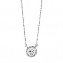 Jewelmi Custom 14k White Gold Diamond Necklace
