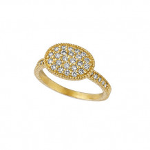 Jewelmi Custom 14k Yellow Gold Diamond Ring