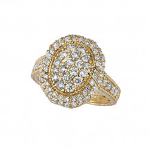 Jewelmi Custom 14k Yellow Gold Diamond Ring