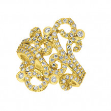 Jewelmi Custom 14k Yellow Gold Diamond Ring