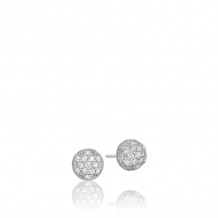 Tacori Sterling Silver Sonoma Mist Diamond Stud Earring - SE203
