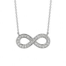 Jewelmi Custom 14k White Gold Diamond Necklace