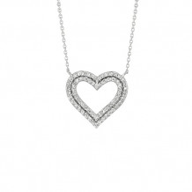 Jewelmi Custom 14k White Gold Diamond Necklace