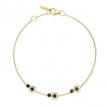 Tacori 14k Yellow Gold Petite Gemstones Women's Bracelet - SB22919FY
