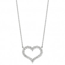 Jewelmi Custom 14k White Gold Diamond Necklace