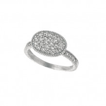 Jewelmi Custom 14k White Gold Diamond Ring