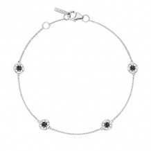 Tacori Sterling Silver Petite Gemstones Women's Bracelet - SB23019