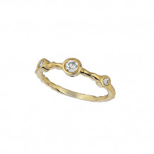 Jewelmi Custom 14k Yellow Gold Diamond Ring