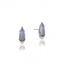Tacori Sterling Silver Horizon Shine Gemstone Stud Earring - SE25046