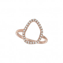 Jewelmi Custom 14k Rose Gold Diamond Ring