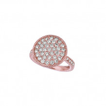 Jewelmi Custom 14k Rose Gold Diamond Ring