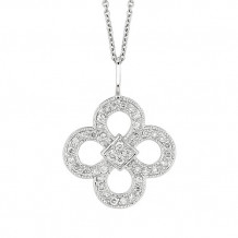 Jewelmi Custom 14k White Gold Diamond Necklace
