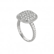 Jewelmi Custom 14k White Gold Diamond Ring