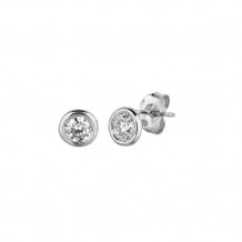 Jewelmi Custom 14k White Gold Diamond Earrings