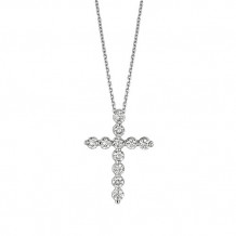 Jewelmi Custom 14k White Gold Diamond Necklace