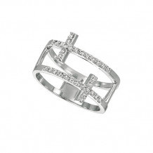 Jewelmi Custom 14k White Gold Diamond Ring