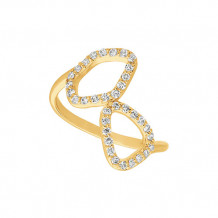 Jewelmi Custom 14k Yellow Gold Diamond Ring