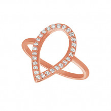Jewelmi Custom 14k Rose Gold Diamond Ring