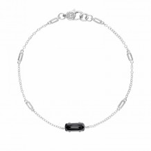 Tacori Sterling Silver Horizon Shine Gemstone Women's Bracelet - SB22519