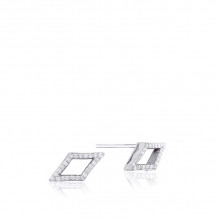 Tacori Sterling Silver The Ivy Lane Diamond Stud Earring - SE227