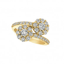 Jewelmi Custom 14k Yellow Gold Diamond Ring