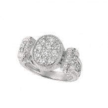 Jewelmi Custom 14k White Gold Diamond Ring