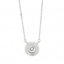 Jewelmi Custom 14k White Gold Diamond Necklace