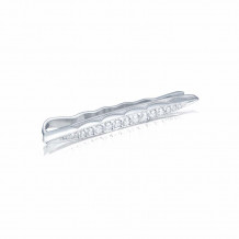 Tacori Sterling Silver Retro Classic Diamond Men's Tie Bar - MTB103