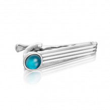 Tacori Sterling Silver Monterey Roadster Gemstone Men's Tie Bar - MTB10842