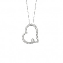 Jewelmi Custom 14k White Gold Diamond Necklace
