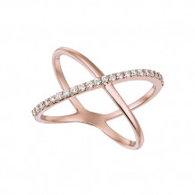 Jewelmi Custom 14k Rose Gold Diamond Ring