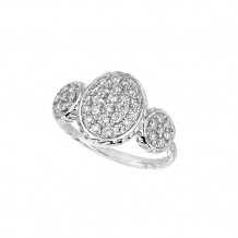 Jewelmi Custom 14k White Gold Diamond Ring