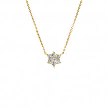 Jewelmi Custom 14k Yellow Gold Diamond Necklace