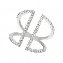 Jewelmi Custom 14k White Gold Diamond Ring