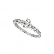 Jewelmi Custom 14k White Gold Diamond Ring