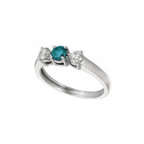 Jewelmi Custom 14k White Gold Diamond Ring photo
