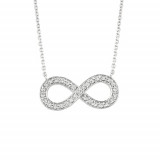 Jewelmi Custom 14k White Gold Diamond Necklace photo