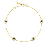 Tacori 14k Yellow Gold Petite Gemstones Women's Bracelet - SB23019FY photo