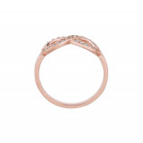 Jewelmi Custom 14k Rose Gold Diamond Ring photo 2