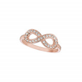 Jewelmi Custom 14k Rose Gold Diamond Ring photo